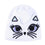 Women Ladies Caps Winter Warm Cartoon Cat