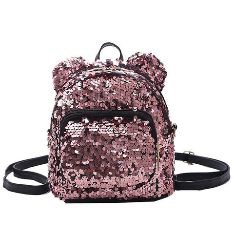 Backpack Fashion Lady cartoon Sequins