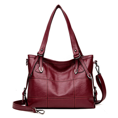 Style Large Women Fashion PU Leather Shoulder Bag
