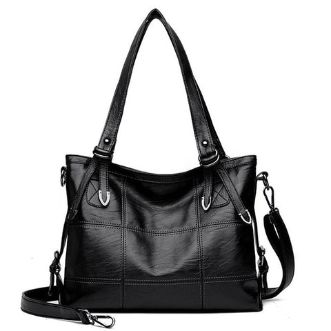 Style Large Women Fashion PU Leather Shoulder Bag