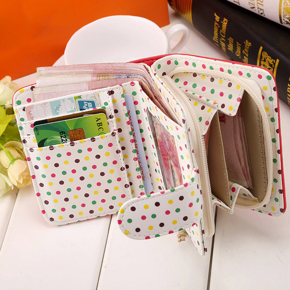 Women Casual Short Wallets Fashion Lady id Card Holder Coin Pocket