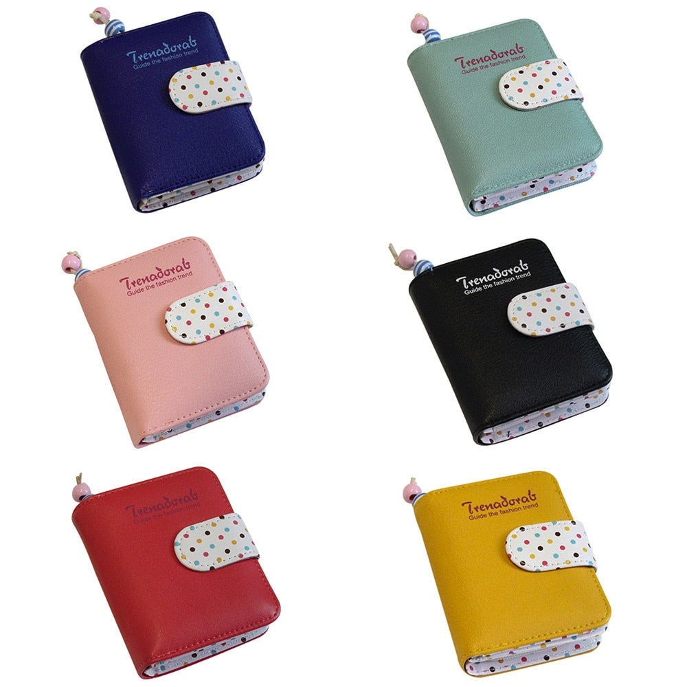 Women Casual Short Wallets Fashion Lady id Card Holder Coin Pocket